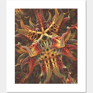 Alien Octopus Posters and Art